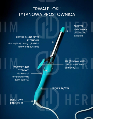 MOROCCANOIL TOOLS Everlasting Curl tytanowa lokówka do włosów 25 mm - 3