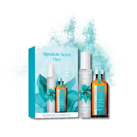 MOROCCANOIL TREATMENT Signature Scent zestaw olejek light + mgiełka - 2