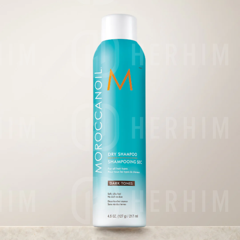 MOROCCANOIL Dry Shampoo Dark Tones suchy szampon do włosów ciemnych 217 ml - 2