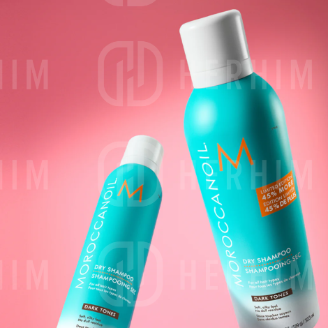 MOROCCANOIL Dry Shampoo Dark Tones suchy szampon do włosów ciemnych 217 ml - 5