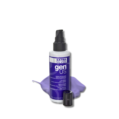 GENUS EXTRA SILVER fioletowy krem neutralizujący z efektem lodu 150 ml - 2