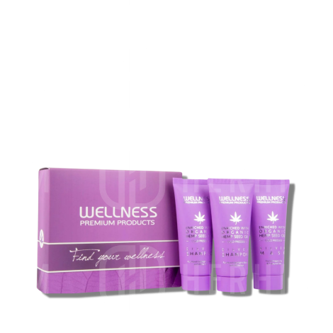 WELLNESS PREMIUM SILVER mini zestaw neutralizujący żółcie 3 x 50 ml