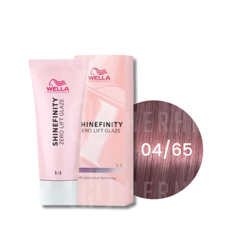 WELLA SHINEFINITY Zero Lift Glaze półtrwała farba do włosów 60 ml | 04/65