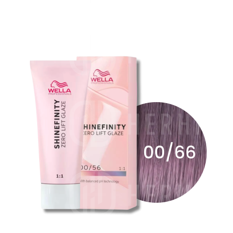 WELLA SHINEFINITY Zero Lift Glaze półtrwała farba do włosów 60 ml | 00/66