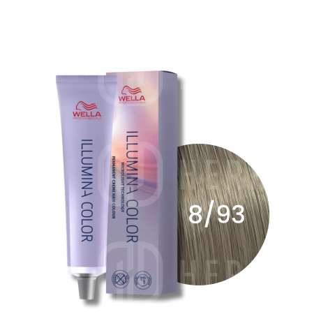 WELLA ILLUMINA COLOR rozświetlająca trwała farba do włosów 60 ml | 8/93
