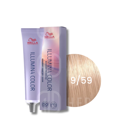 WELLA ILLUMINA COLOR rozświetlająca trwała farba do włosów 60 ml | 9/59