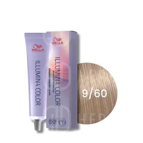 WELLA ILLUMINA COLOR rozświetlająca trwała farba do włosów 60 ml | 9/60