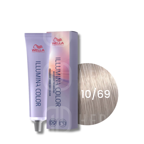 WELLA ILLUMINA COLOR rozświetlająca trwała farba do włosów 60 ml | 10/69