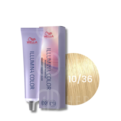 WELLA ILLUMINA COLOR rozświetlająca trwała farba do włosów 60 ml | 10/36