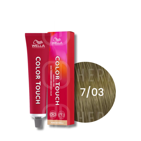 WELLA COLOR TOUCH tonująca półtrwała farba do włosów 60 ml | 7/03