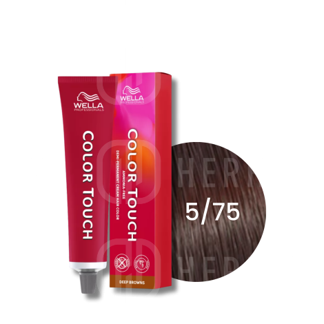 WELLA COLOR TOUCH tonująca półtrwała farba do włosów 60 ml | 5/75