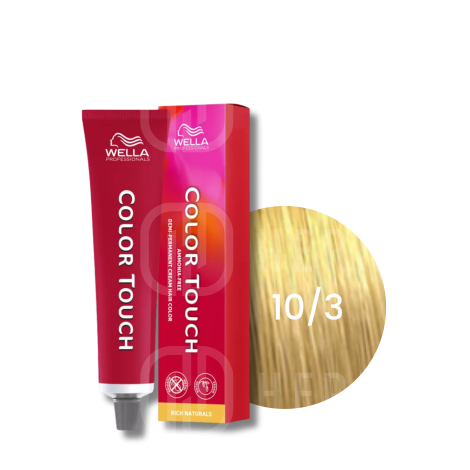 WELLA COLOR TOUCH tonująca półtrwała farba do włosów 60 ml | 10/3
