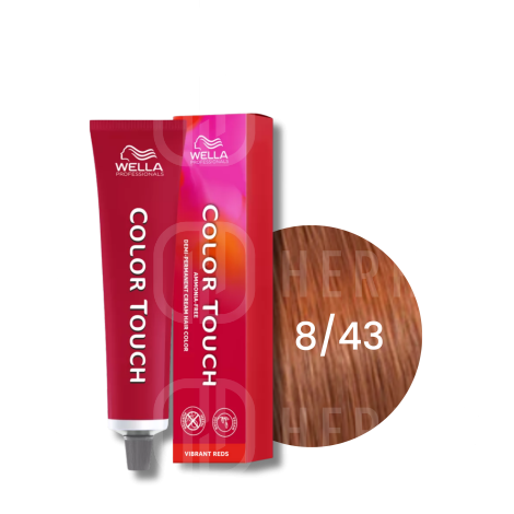 WELLA COLOR TOUCH tonująca półtrwała farba do włosów 60 ml | 8/43