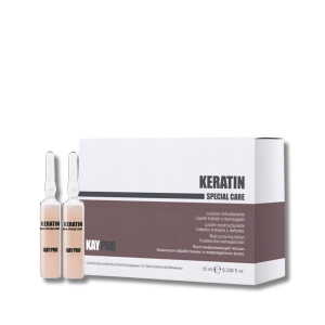 KAYPRO KERATIN regenerujący lotion do włosów zniszczonych ampułki 12 x 10 ml
