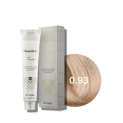 BY FAMA BLONDHER Toner półtrwały toner do włosów 80 ml | 0.93 Butter