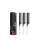 FRAMAR Dream Weaver Comb Set zestaw grzebieni do pasemek 3 szt. | Black