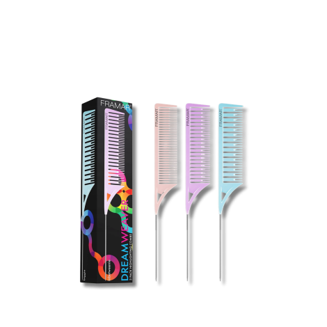 FRAMAR Dream Weaver Comb Set zestaw grzebieni do pasemek 3 szt. | Color