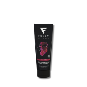 FUNKY COLOR toner odżywka koloryzująca w kremie 100 ml | 01 Red Wine
