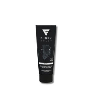 FUNKY COLOR toner odżywka koloryzująca w kremie 100 ml | 28 Black