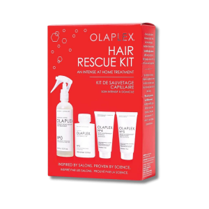 OLAPLEX HAIR RESCUE KIT zestaw naprawczy | No.0 + No.3 + No.4 + No.5