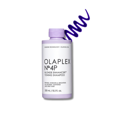 OLAPLEX No.4P BLONDE ENHANCER TONING szampon tonujący włosy blond 250 ml - 2