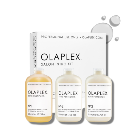 OLAPLEX SALON INTRO zestaw rekonstrukcyjny | 525 ml No.1 + 2 x 525 ml No.2 - 2