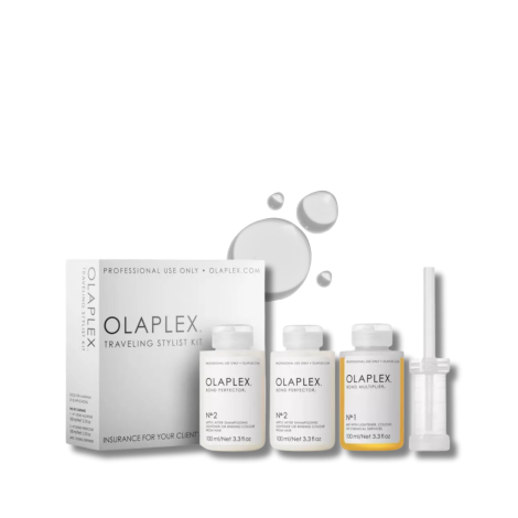 OLAPLEX STYLIST KIT zestaw rekonstrukcyjny | 100 ml No.1 + 2 x 100 ml No.2 - 2