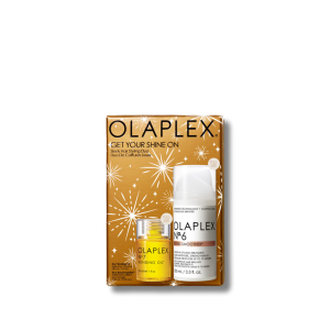 OLAPLEX GET YOUR SHINE ON zestaw świąteczny | No.6 + No.7