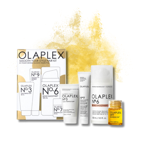 OLAPLEX SMOOTH YOUR STYLE HAIR KIT zestaw | No.3 + No.6 + No.7 + No.9 - 2