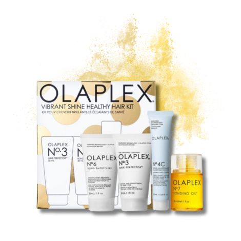 OLAPLEX VIBRANT SHINE HEALTHY HAIR KIT zestaw | No.3 + No.4C + No.6 + No.7 - 3