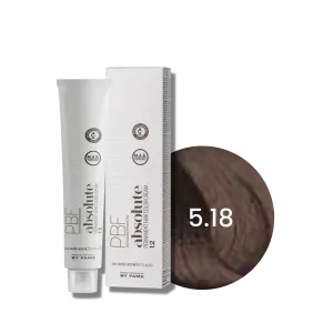 BY FAMA ABSOLUTE profesjonalna trwała farba do włosów 80 ml | 5.18
