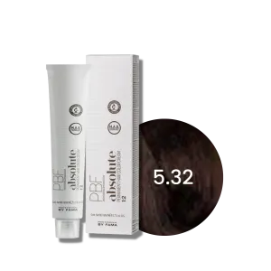 BY FAMA ABSOLUTE profesjonalna trwała farba do włosów 80 ml | 5.32