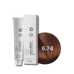 BY FAMA ABSOLUTE profesjonalna trwała farba do włosów 80 ml | 6.74