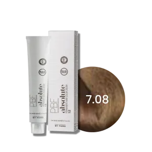 BY FAMA ABSOLUTE profesjonalna trwała farba do włosów 80 ml | 7.08