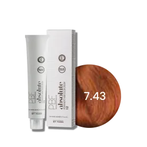 BY FAMA ABSOLUTE profesjonalna trwała farba do włosów 80 ml | 7.43