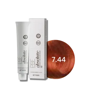 BY FAMA ABSOLUTE profesjonalna trwała farba do włosów 80 ml | 7.44