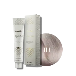 BY FAMA BLONDHER High Lift trwała farba rozjaśniająca 80 ml | 11.1 Ash