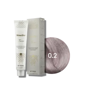 BY FAMA BLONDHER Toner półtrwały toner do włosów 80 ml | 0.2 Quartz