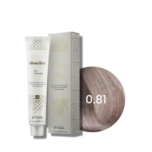 BY FAMA BLONDHER Toner półtrwały toner do włosów 80 ml | 0.81 Anthracite