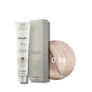 BY FAMA BLONDHER Toner półtrwały toner do włosów 80 ml | 0.98 Ice