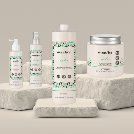 BY FAMA WONDHER DETOX Hydra Peeling Mask maska detoksykująca 500 ml - 3