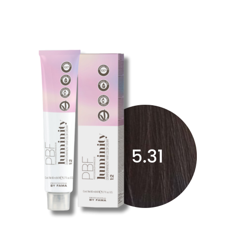 BY FAMA LUMINITY półtrwała farba do włosów bez amoniaku 80 ml | 5.31