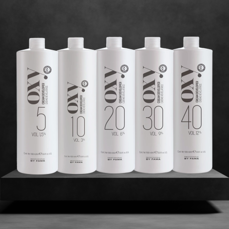 BY FAMA OXY Cream Developer zastępczy oxydant aktywator 160 ml | 6% - 3