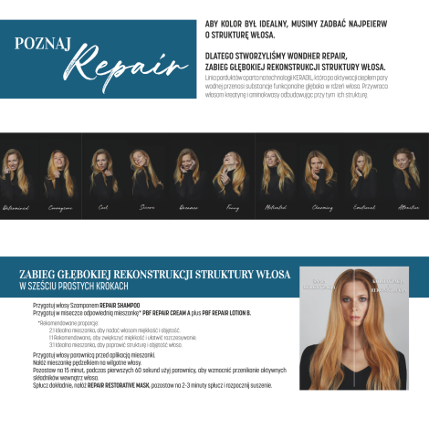BY FAMA Hair Repair Cream A naprawczy krem regenerujący 500 ml - 3
