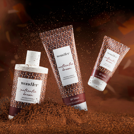 BY FAMA WONDHER Authentic Brown maska do włosów brązowych 150 ml - 5