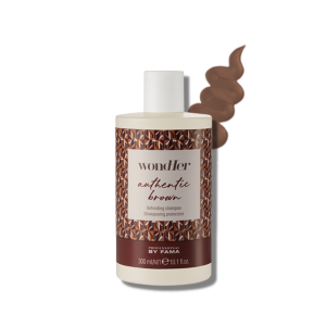 BY FAMA WONDHER Authentic Brown szampon do włosów brązowych 300 ml - image 2