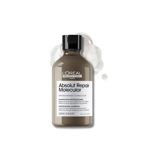 L'OREAL ABSOLUT REPAIR MOLECULAR szampon do włosów zniszczonych 300 ml - 2