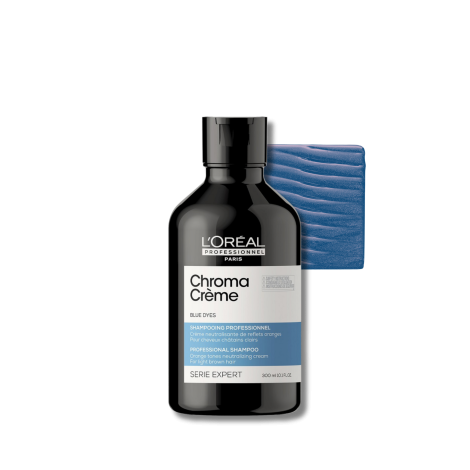 L'OREAL CHROMA CREME szampon neutralizujący ciepłe tony 300 ml | Blue - 2
