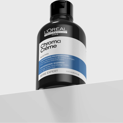 L'OREAL CHROMA CREME szampon neutralizujący ciepłe tony 300 ml | Blue - 4