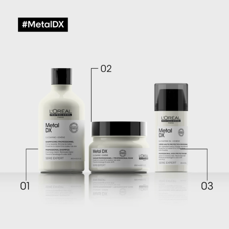 L'OREAL METAL DETOX krem ochronny wygładzający przeciw puszeniu 100 ml - 3